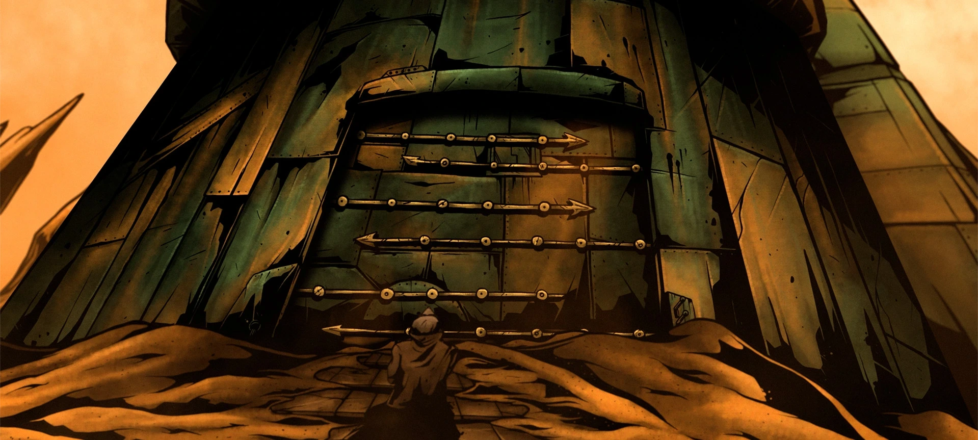 Brama starej twierdzy Żabby Harkokokonena